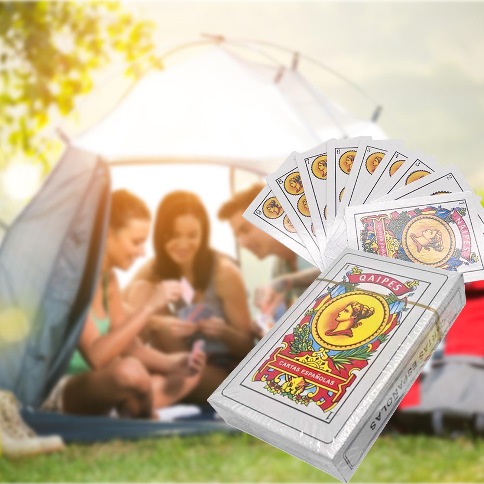 Party Games In Spanish - Cartas de jogo espanhol grandes, cartas