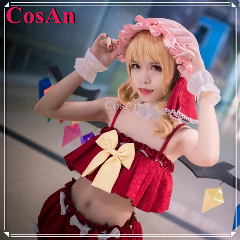 Party Games New - Cosan【personalizado】jogo touhou projeto flandre scarlet cosplay