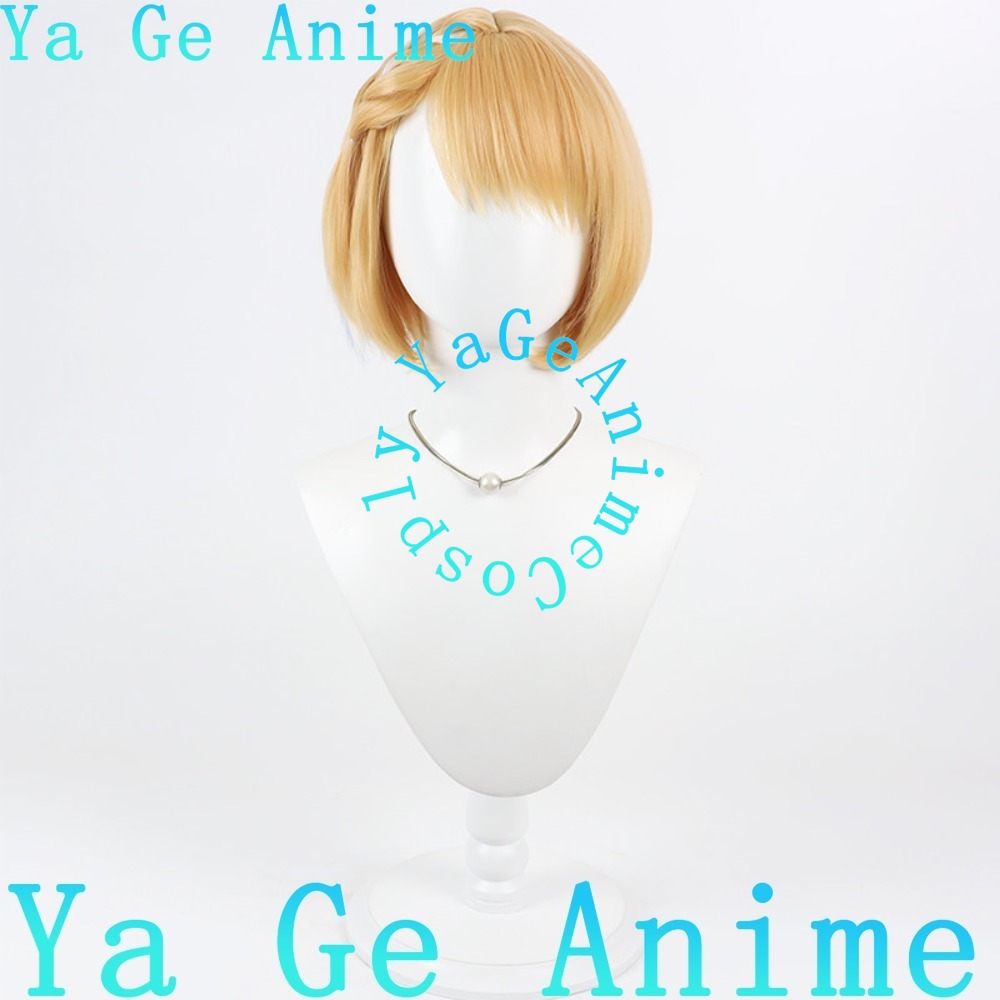 Party Games New Year - Peruca de cosplay de anime para