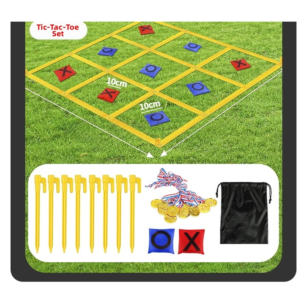 Tic Tac Toe Giant - Jogo de Tabuleiro Gigante Dobrável Tic