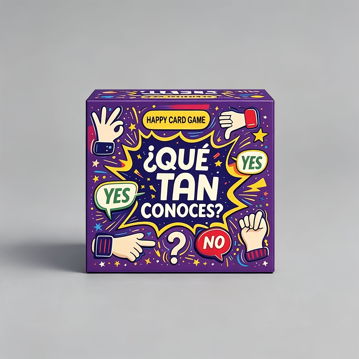 Party Games In Spanish - Mini Jogo de Cartas de Perguntas