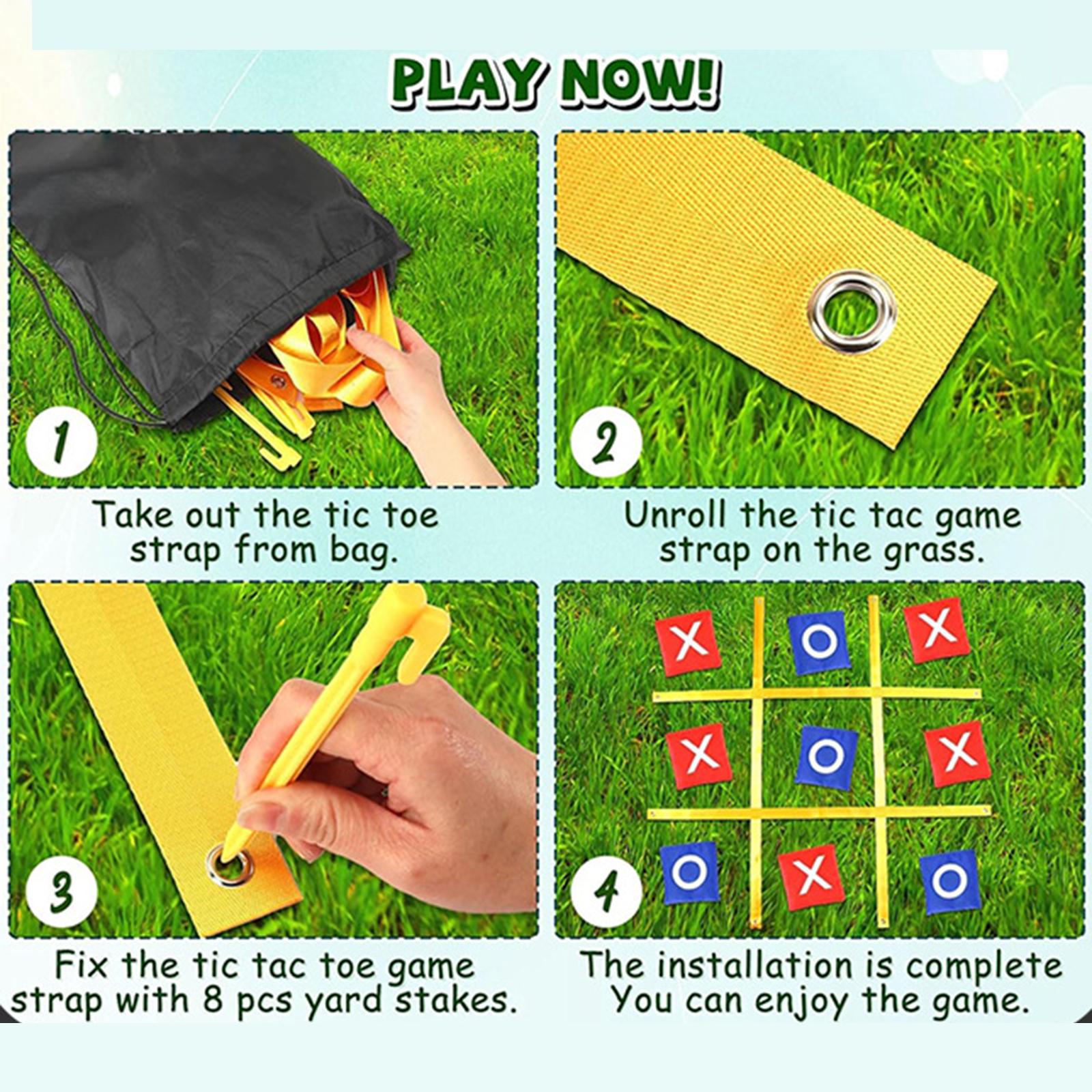 Tic Tac Toe Giant - Jogo Gigante Tic TAC Toe para