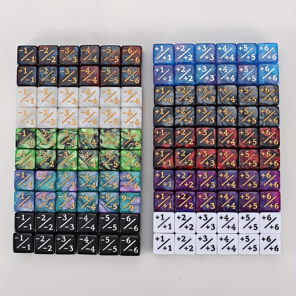 Party Games Board Game - Conjunto de 24 Dados Mágicos para