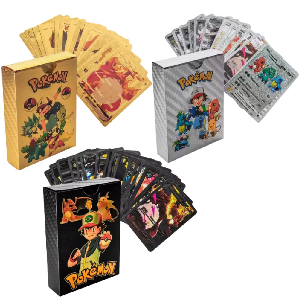 Party Games In Spanish - Novo Conjunto de 55 Cartas Pokémon