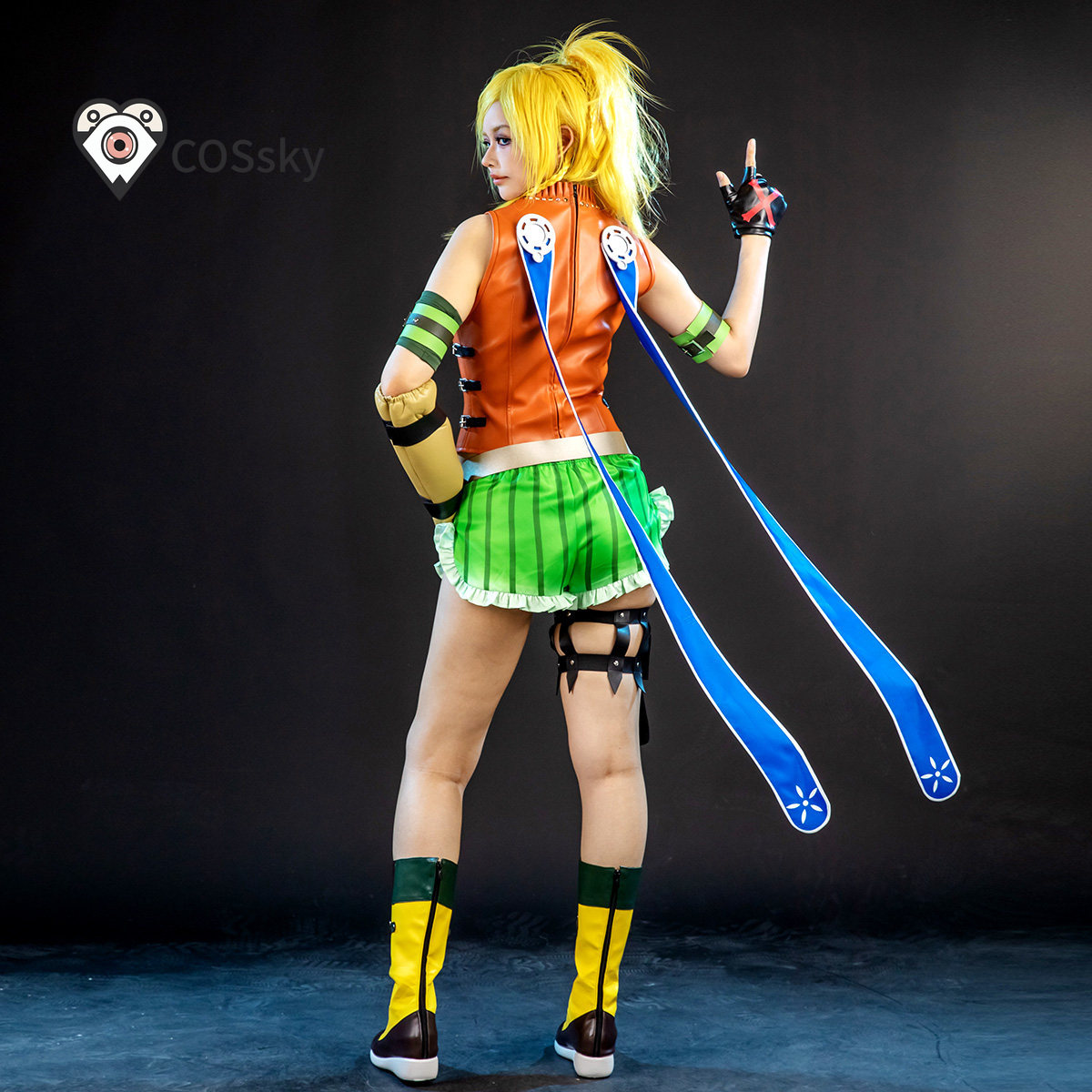 Party Games New - Fantasia de Cosplay Rikku de Final