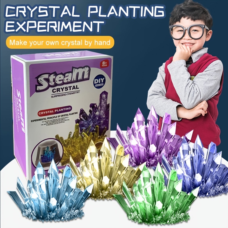 Party Games New Year - Experimentos de cultivo de cristais, brinquedos