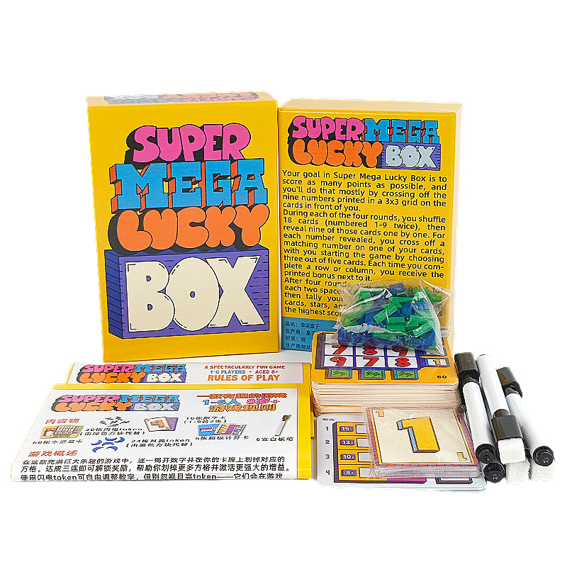 Super Mega Lucky Box: Jogo de  - Party Games Board Game avaliação e preço