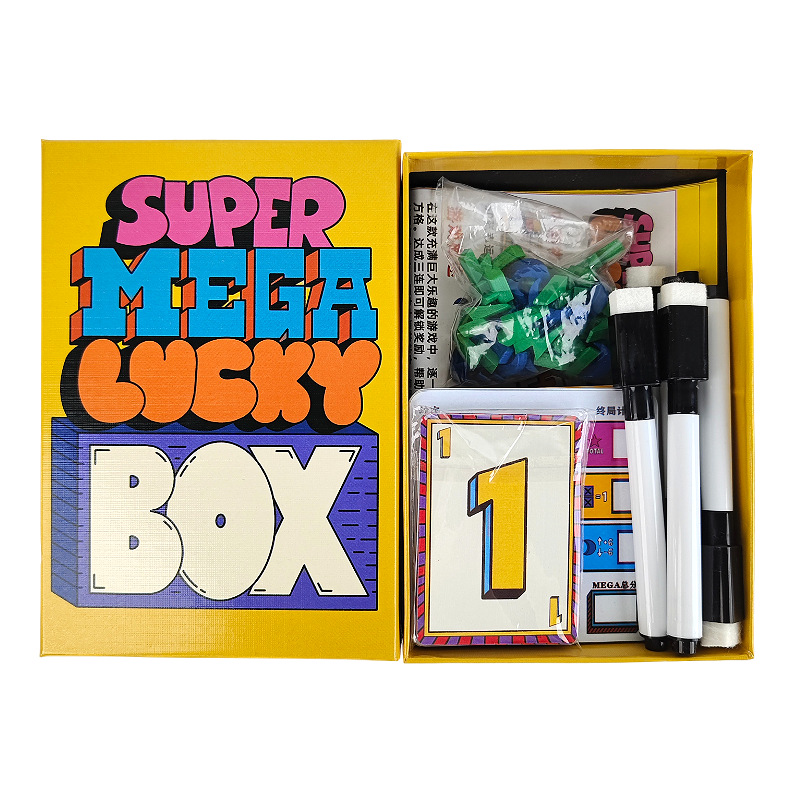 Super Mega Lucky Box: Jogo de  - Party Games Board Game avaliação e preço