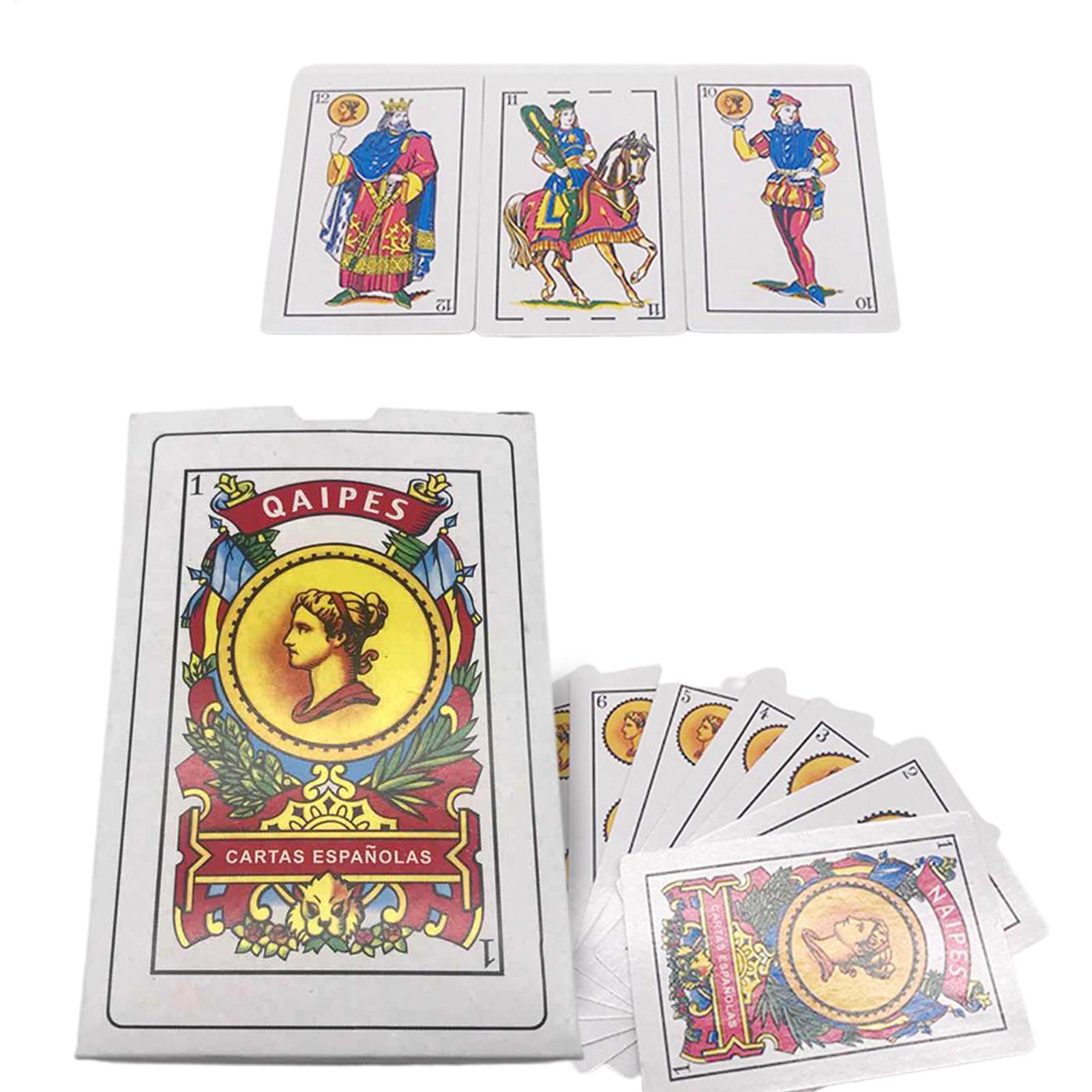 Cartas de jogo espanhol grande - Party Games In Spanish avaliação e preço