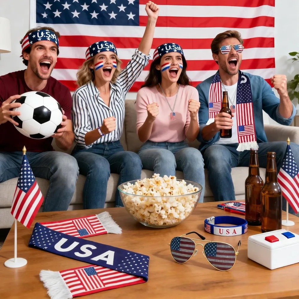 Kit de Torcedor Patriótico EUA - Party Games Usa avaliação e preço