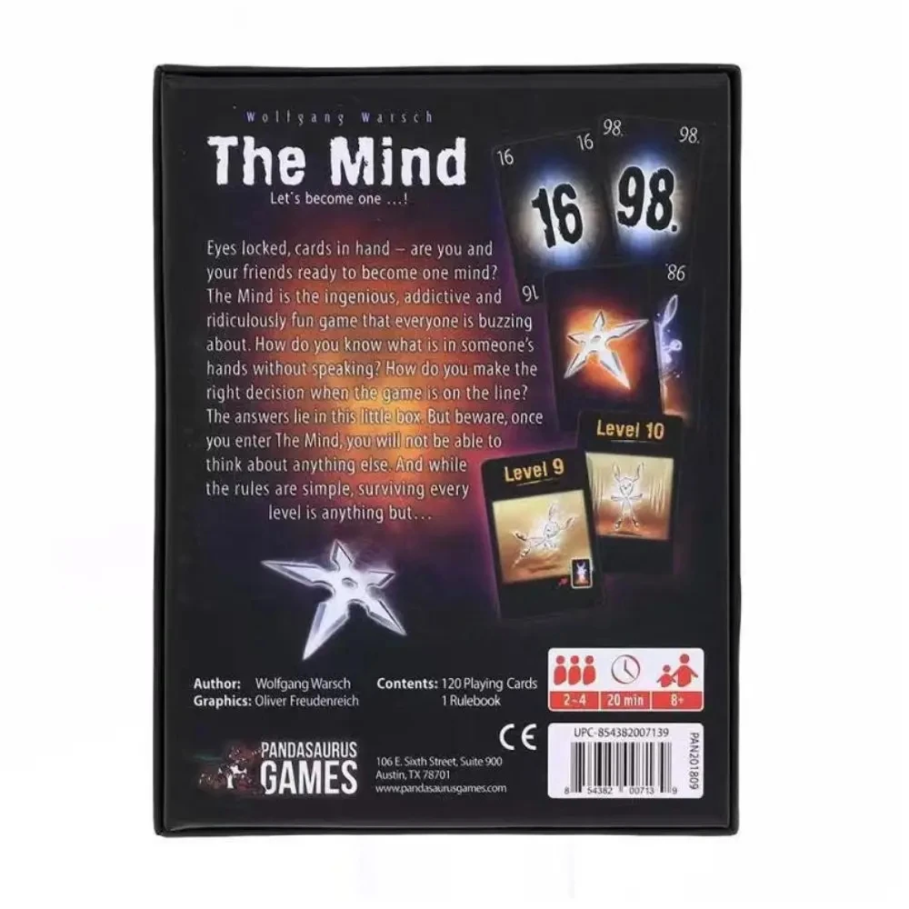 NOVO Jogo de Cartas The Mind,  - Party Games Board Game avaliação e preço