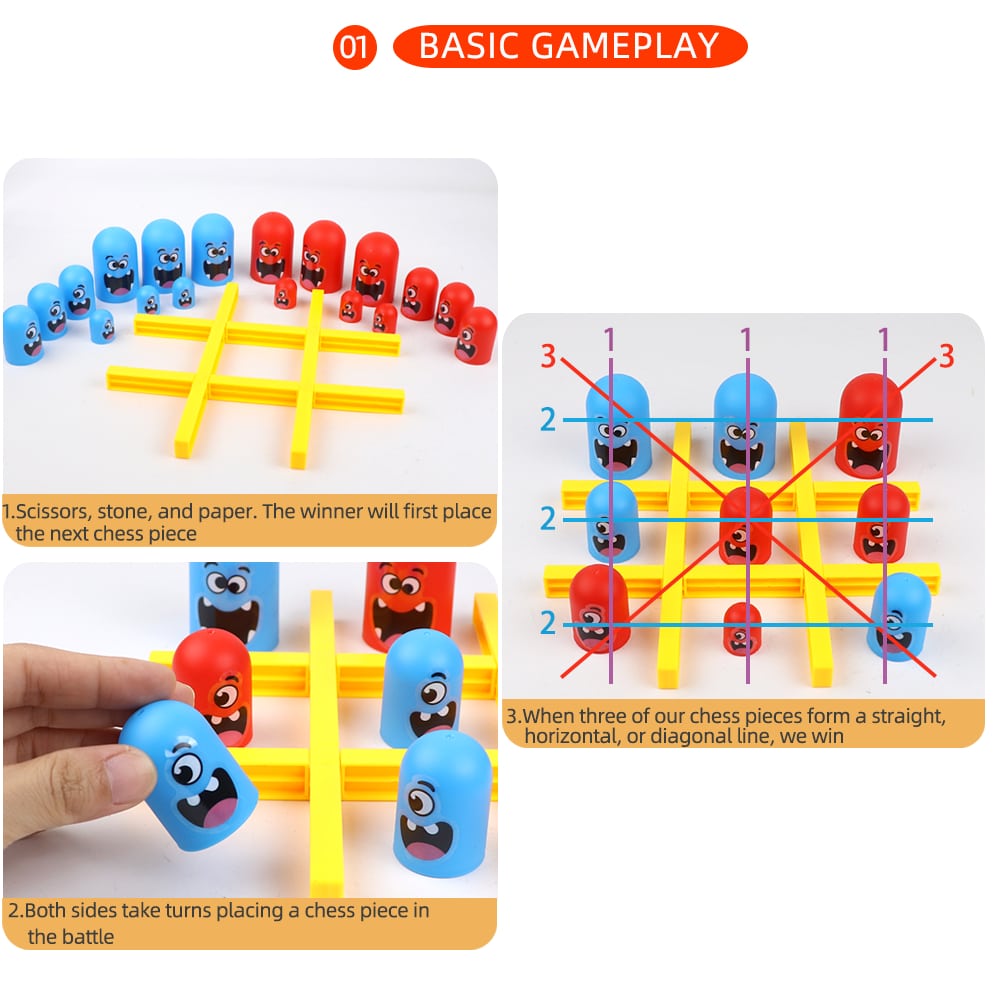 Jogos de tabuleiro de mesa eng - Tic Tac Toe Giant avaliação e preço