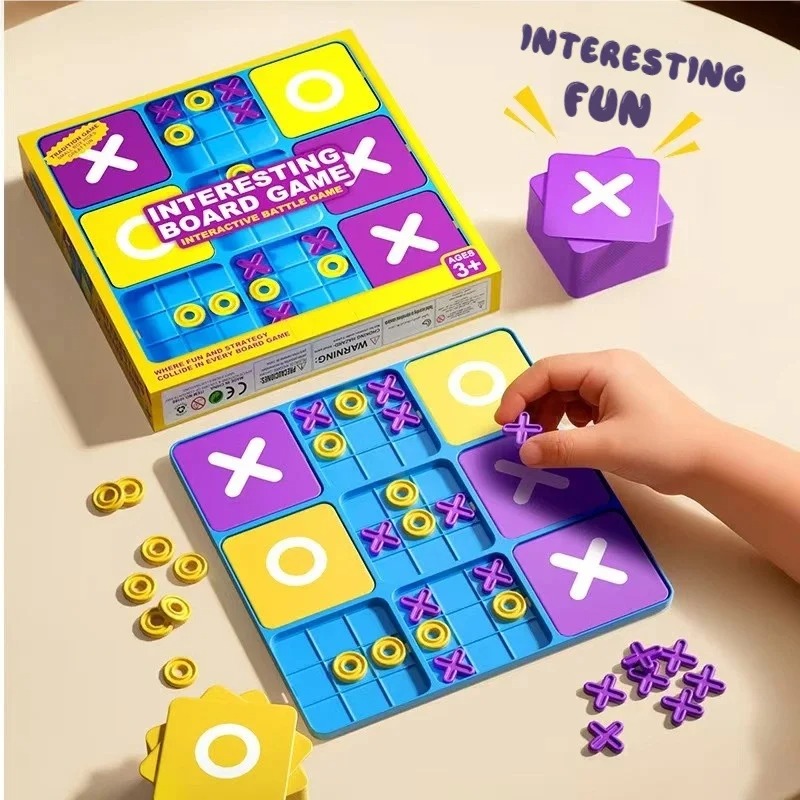 Novo Jogo de Tabuleiro Tic-Tac - Party Games New Year avaliação e preço