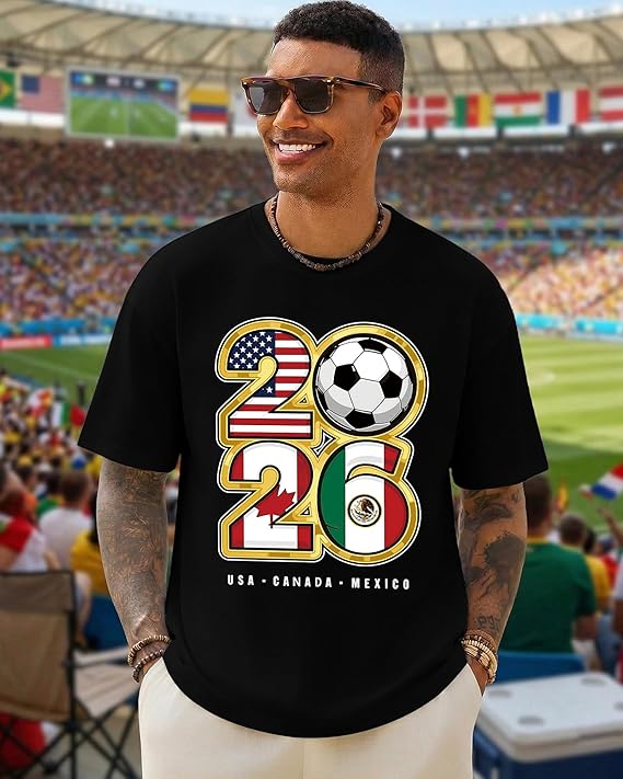 Camiseta Masculina 2026 para F - Party Games Usa avaliação e preço