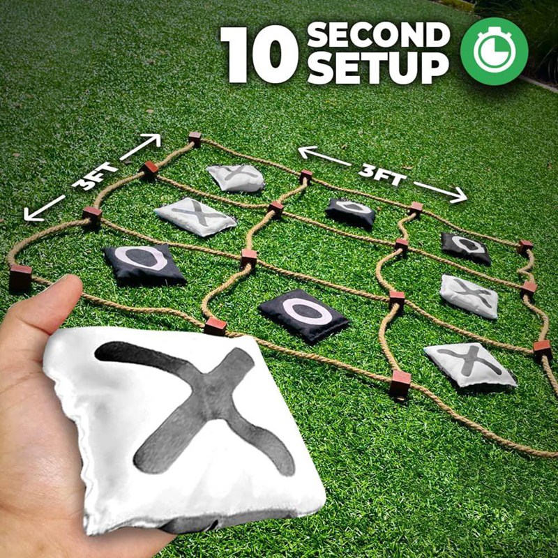 Jogo Gigante de Tic-Tac-Toe pa - Tic Tac Toe Giant avaliação e preço