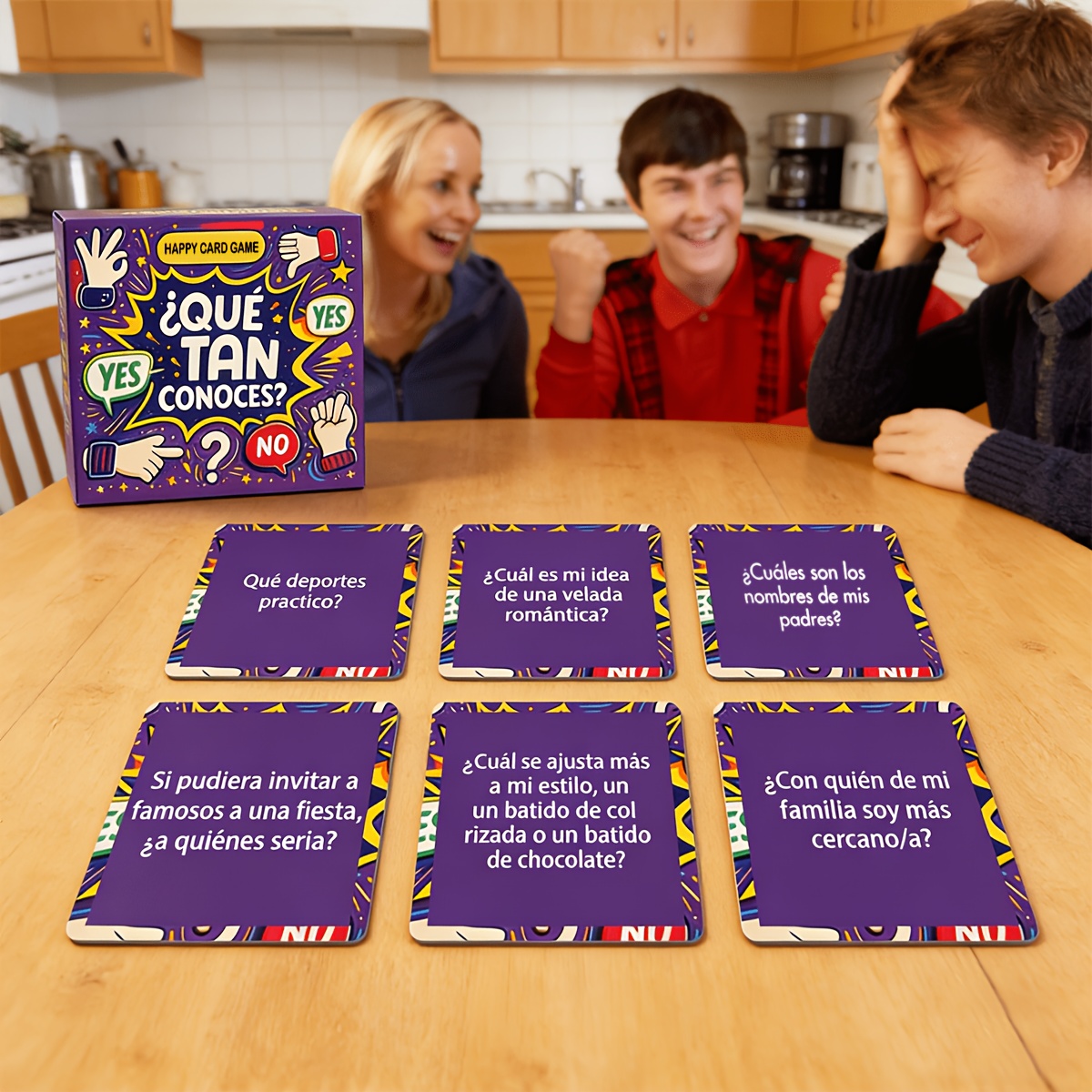 Mini Jogo de Cartas de Pergunt - Party Games In Spanish avaliação e preço