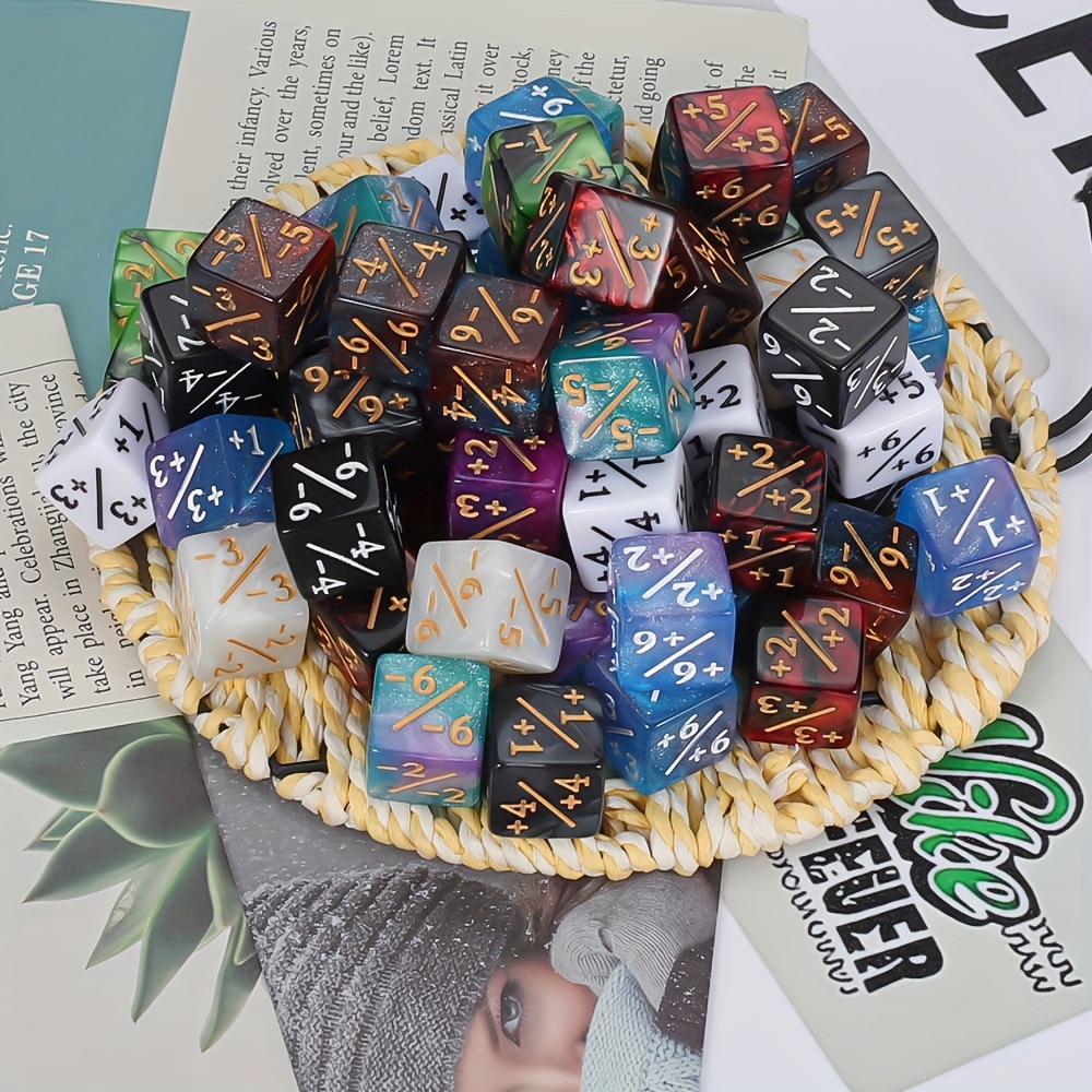 Conjunto de 24 Dados Mágicos p - Party Games Board Game avaliação e preço