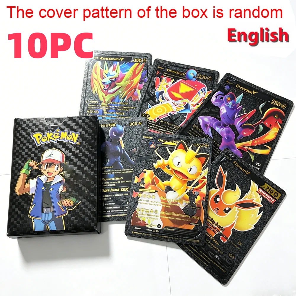 5/10PCS Cartas Pakemon Vmax GX - Party Games In Spanish avaliação e preço