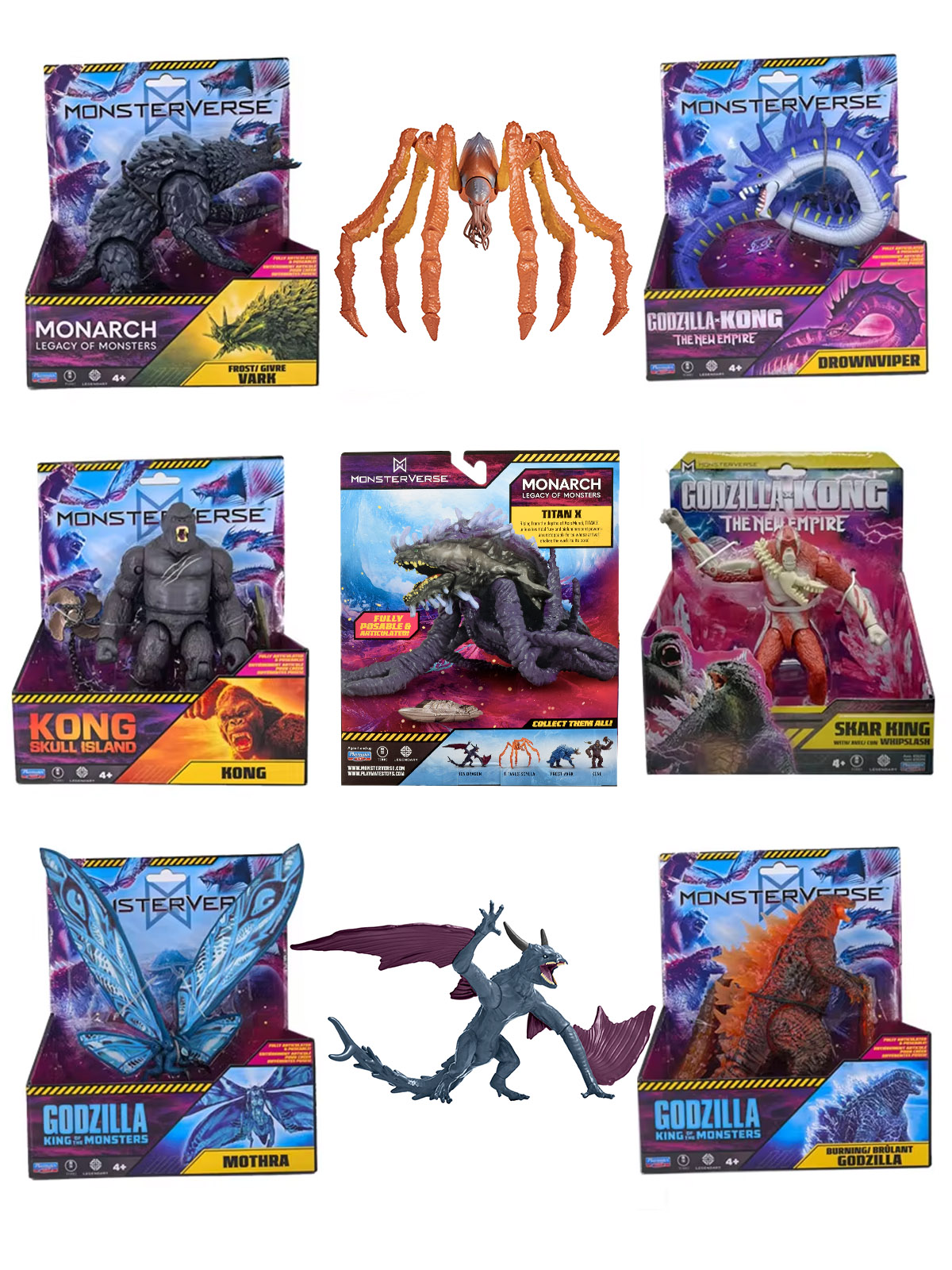 Playmates Godzilla VS Kong New - Party Games New Year avaliação e preço