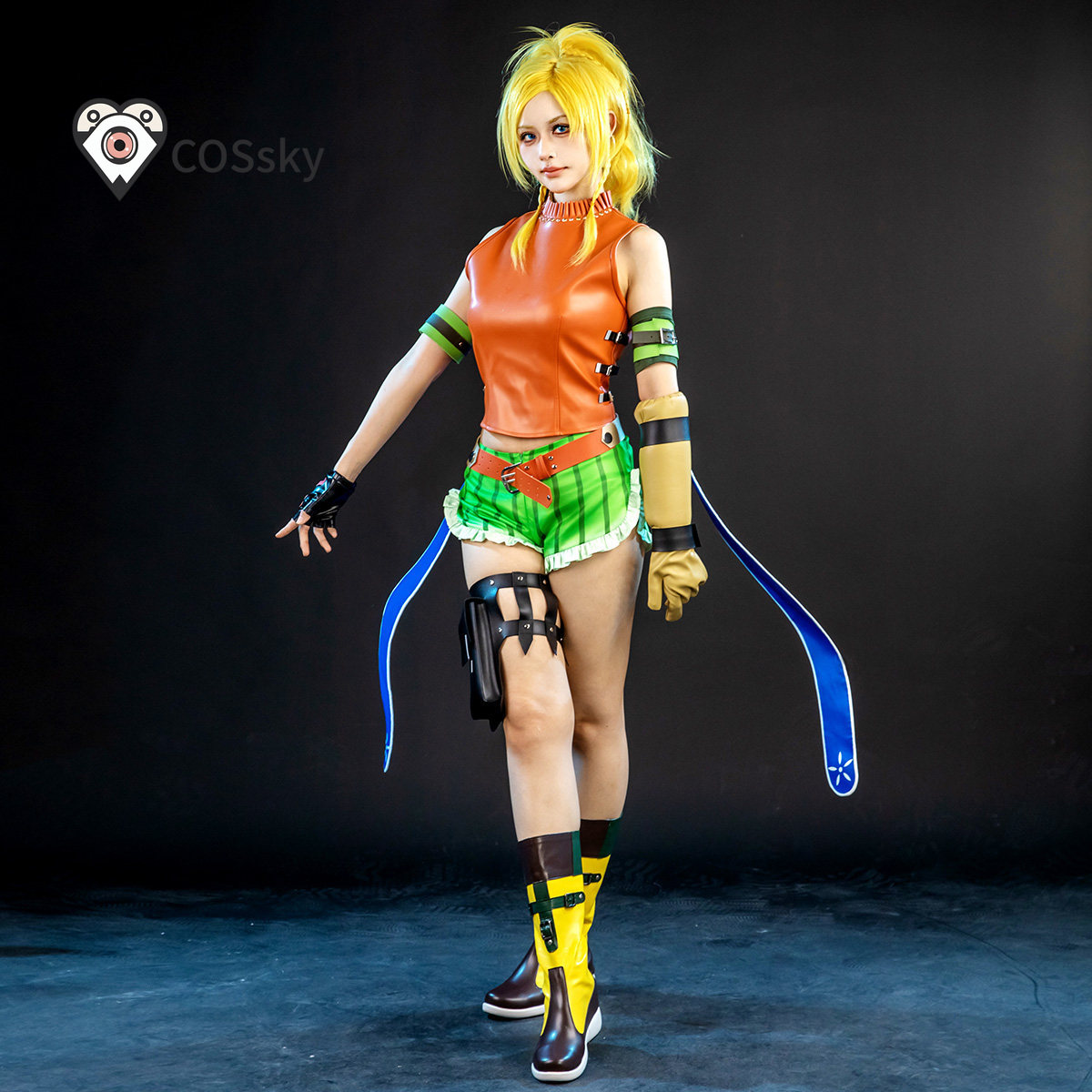 Fantasia de Cosplay Rikku de F - Party Games New avaliação e preço