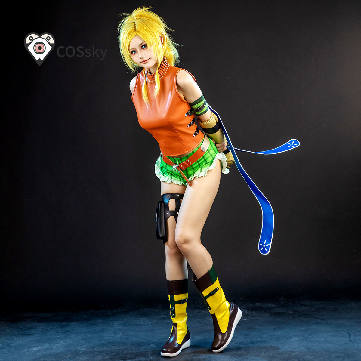 Fantasia de Cosplay Rikku de F - Party Games New avaliação e preço