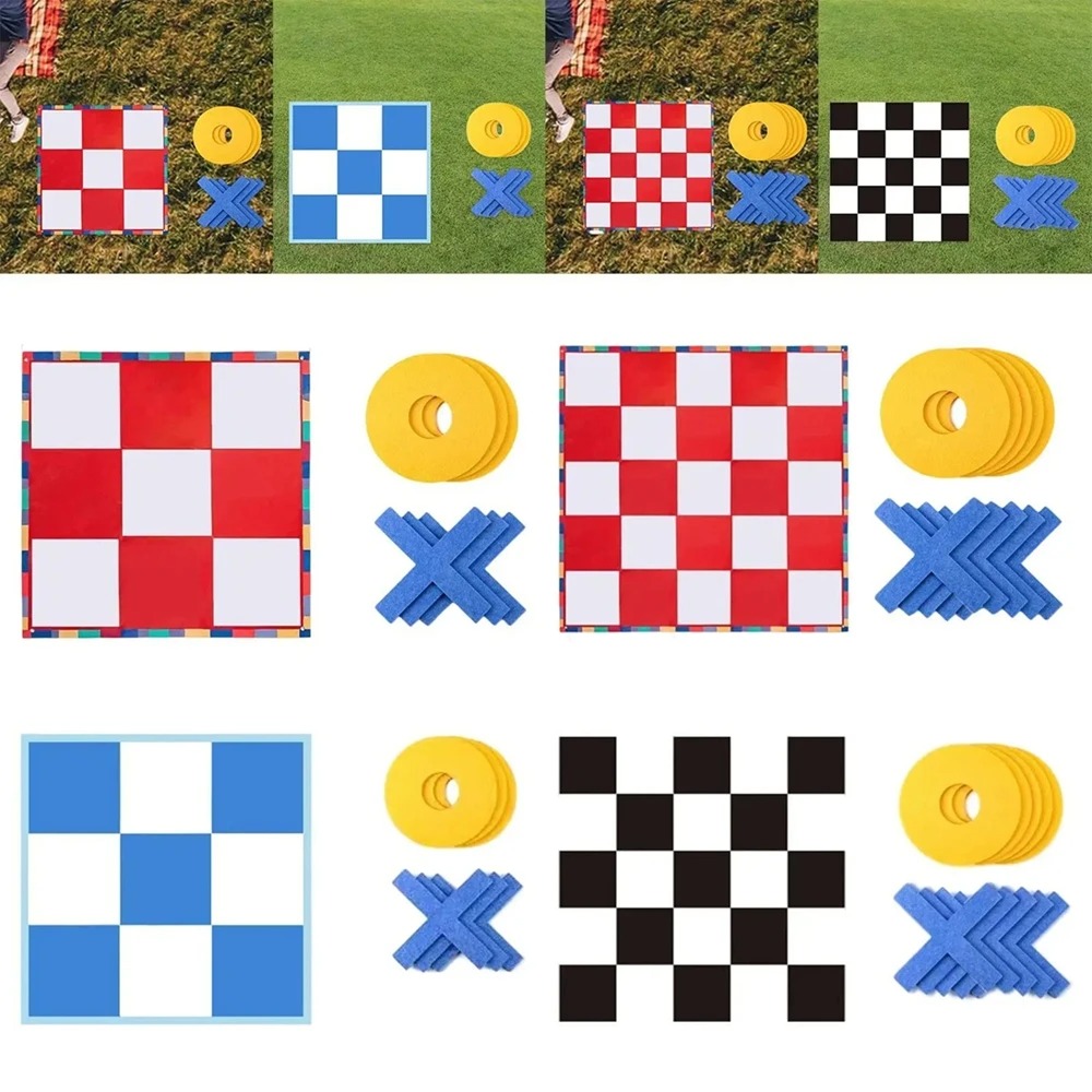 Conjunto de Tapete Gigante par - Tic Tac Toe Giant avaliação e preço