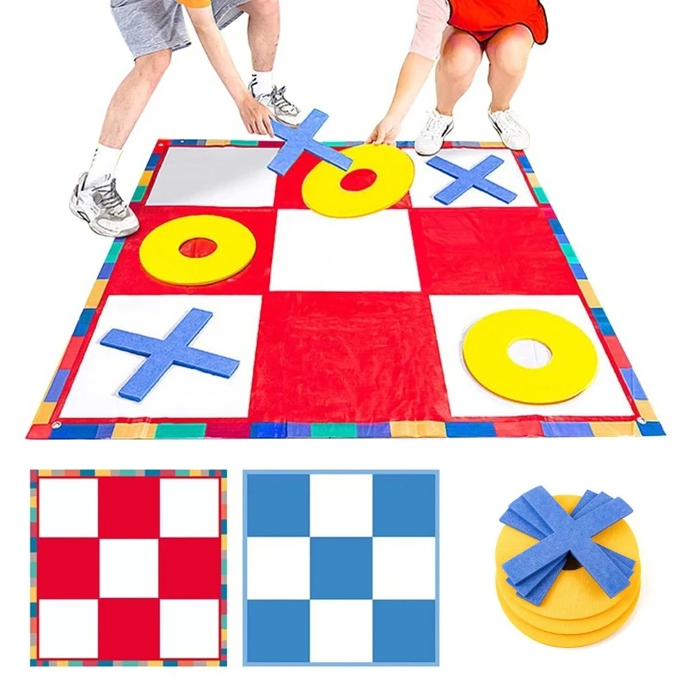 Conjunto de Tapete Gigante par - Tic Tac Toe Giant avaliação e preço