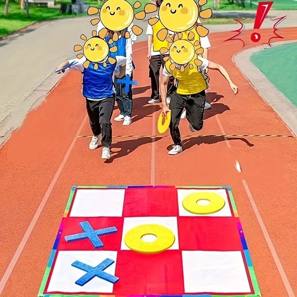 Conjunto de Tapete Gigante par - Tic Tac Toe Giant avaliação e preço