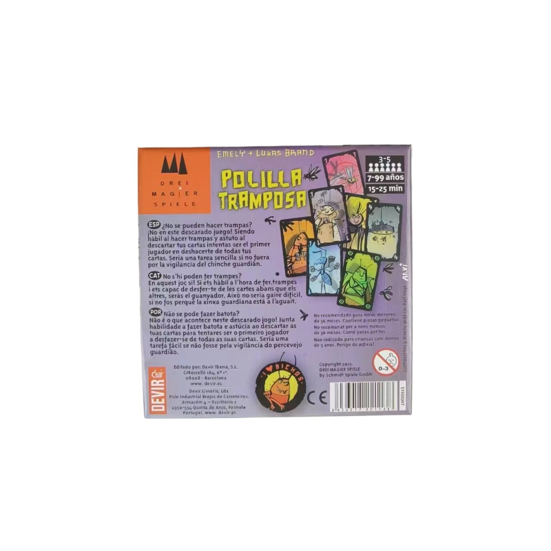 Jogo de Cartas Espanhol Mogel  - Party Games In Spanish avaliação e preço