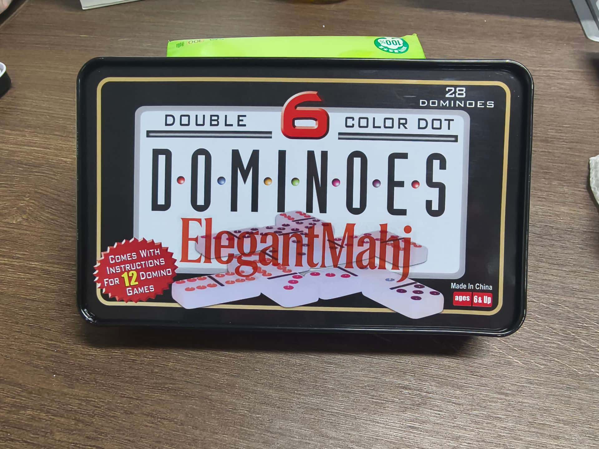 Conjunto de Dominó Elegante Ma - Party Games Board Game avaliação e preço