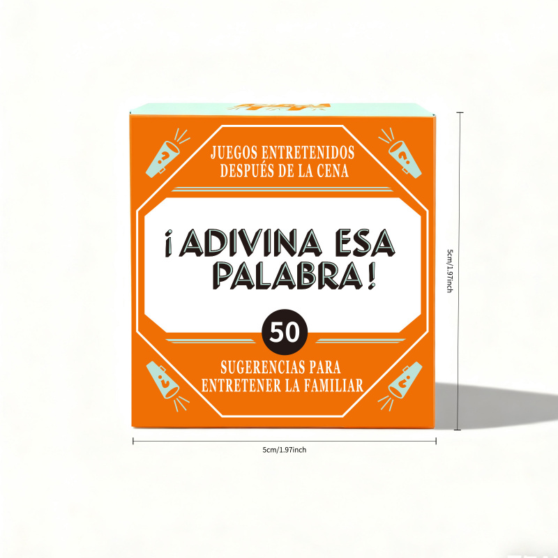 Jogo de tabuleiro de adivinhaç - Party Games In Spanish avaliação e preço