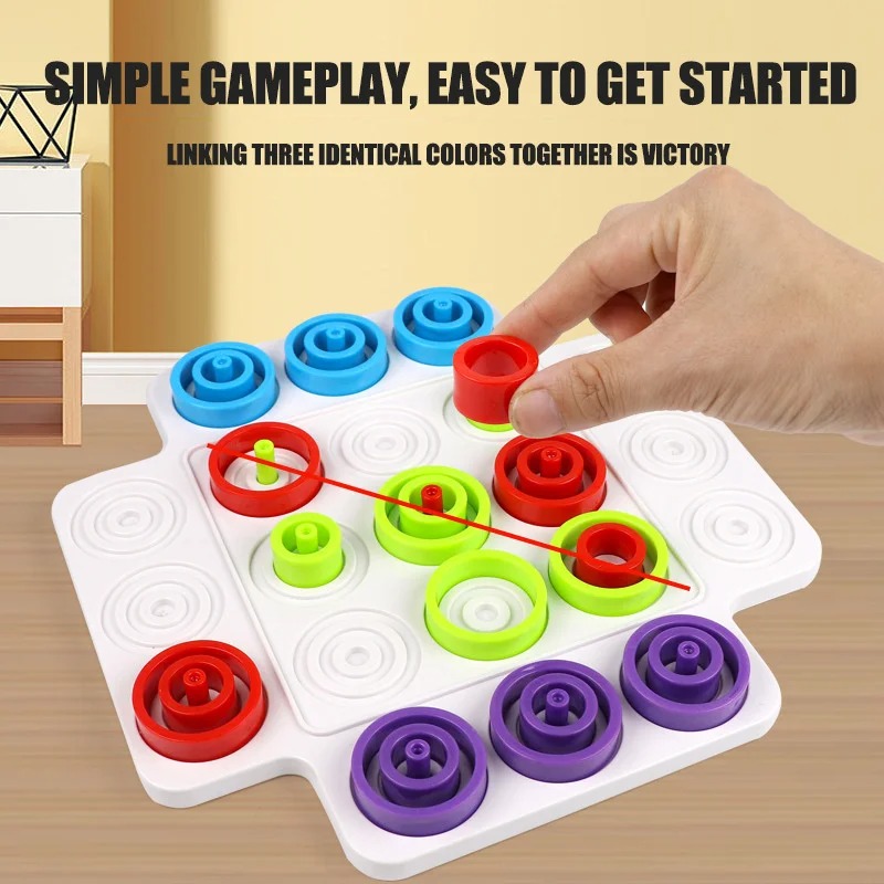 Jogo de empilhamento de anéis  - Party Games Board Game avaliação e preço