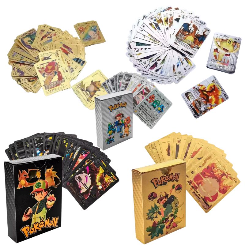 55 Cartas Vmax GX com Folha Do - Party Games In Spanish avaliação e preço