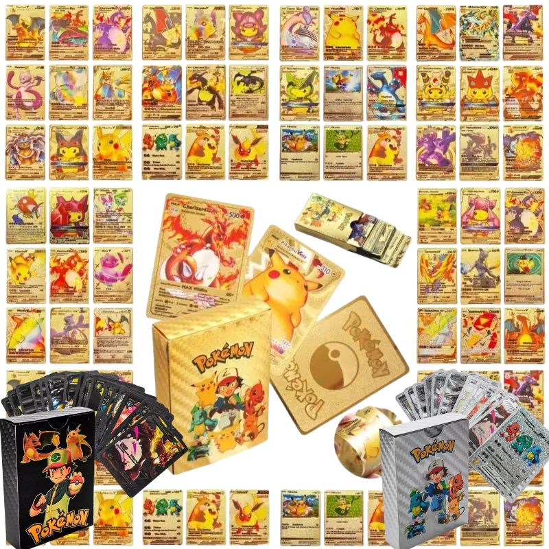55 Cartas Vmax GX com Folha Do - Party Games In Spanish avaliação e preço