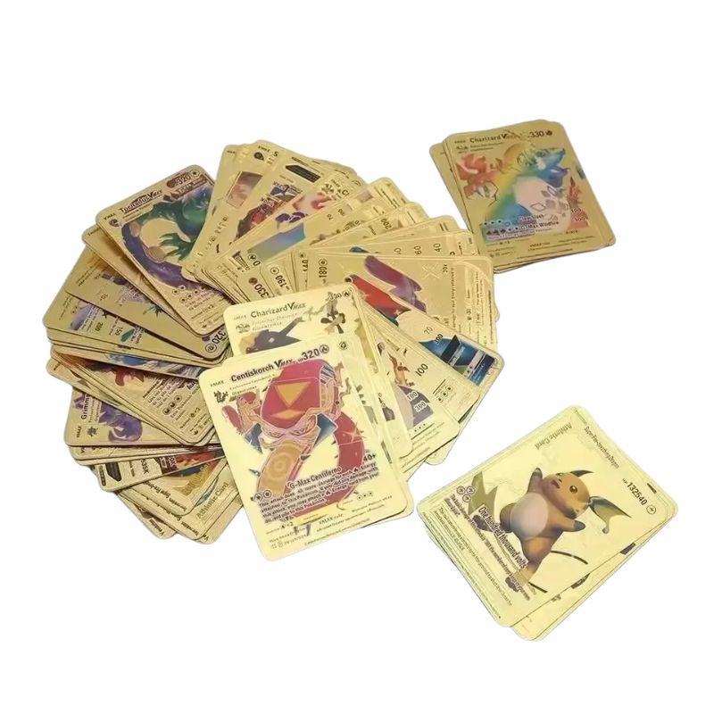 55 Cartas Vmax GX com Folha Do - Party Games In Spanish avaliação e preço